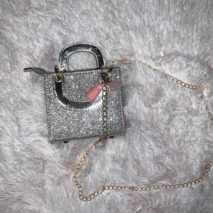 NEW Girls Glitter Crossbody Purse